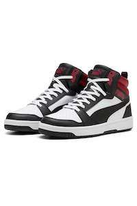 Shoe: P-O47 (Puma rebound V6 white/black intense red) 9249700