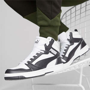 P-N47 (Puma rebound V6 white/black shadow) 9249700