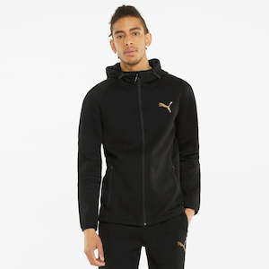 PA-D6 (Evostripe full zip hoodie black/gold) 12296000