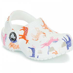 Shoe: CR-L9 (Crocs classic character print clog kids unicorn) 72493478