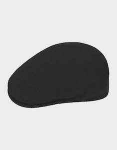 K-E (Kangol 504 Cheese cutter flat wool black) 22495800