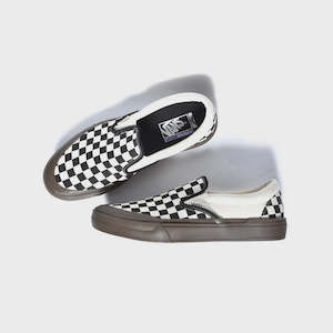 V-C14 (Vans bmx slip-on checker board black/dark gum)