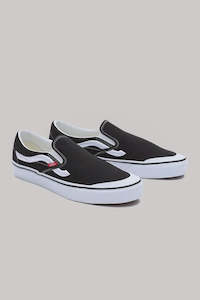 V-S15 (Vans classic slip-on 138 sidestripe black/true white) 52495767