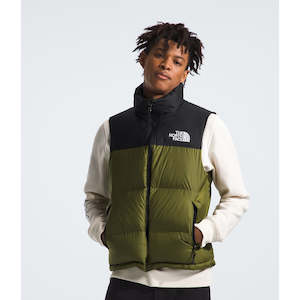 NFA-C4 (The north face men's 1996 retro nuptse vest forest olive) 424919130