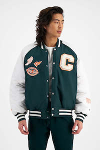 CA-K11 (Champion rebound clubhouse jacket mid field green) 723911304