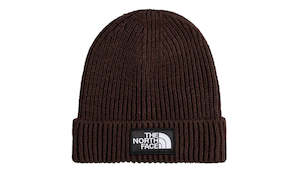 NFA-W4 (The north face logo box cuffed beanie coal brown) 62492391