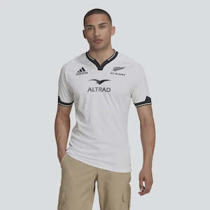 AA-Y20 (Adidas all blacks rugby replica away jersey white/black) 52396820