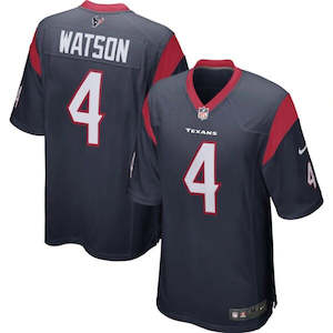 NA-V40 (Nike game trademark clr jersey texans wtsn navy) 112299087