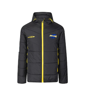 Shoe: CS-K2 (Classic hurricanes mens puffer jacket black/yellow) 12597000