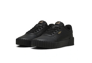 Shoe: P-B48 (Puma carina 3.0 jr black/gold) 122495000