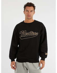 NTA-W11 (Nautica tracker heavyweight crewneck jumper black) 22595869