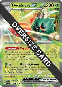 Decidueye ex (015/197) (Jumbo Card) [Miscellaneous Cards]