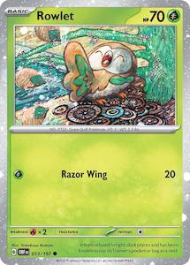 Rowlet (013/197) (Cosmos Holo) [Miscellaneous Cards]