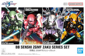 BB Senshi ZGMF Zaku Series Set