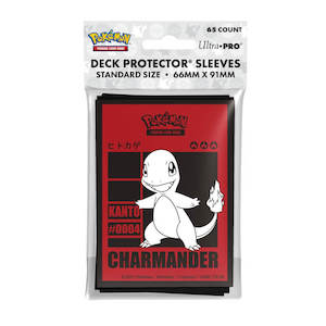 Charmander 65ct Deck Protector Sleeves | Ultra Pro Pokémon