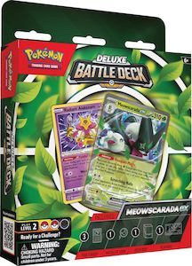 Toy: Deluxe Battle Deck: Meowscarada ex | Pokemon TCG