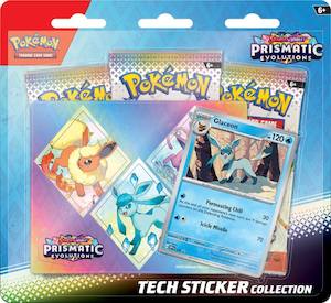 Prismatic Evolutions Tech Sticker Collection (Glaceon) | Pokemon TCG