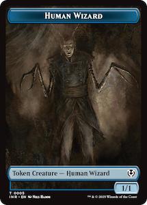 Human Wizard // Emblem - Jace, Unraveler of Secrets Double-Sided Token [Innistra…