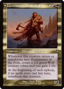 Huntmaster of the Fells // Ravager of the Fells (Retro Frame) [Innistrad Remastered]