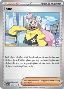 Pokemon TCG - Iono 185/193 (Cosmo Foil)