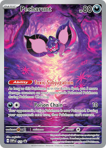 Pokemon Wizards Black Star Promo: Pokemon TCG - Pecharunt 129 Promo