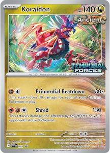 Pokemon TCG - Koraidon 091 Black Star Promo (Prerelease)