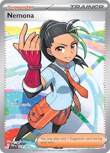 Pokemon TCG - Nemona 229/091 Illustration Rare