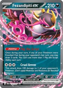 Pokemon Ungraded Cards: Pokemon TCG - Fezandipiti EX 038/064