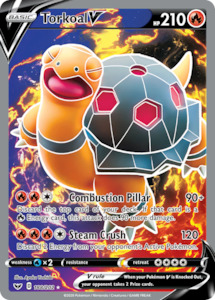 Pokemon TCG - Torkoal V (Full Art) 188/202