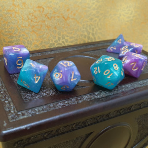 Infinite Fort - Gates of the Moon D&D Acrylic Dice Set