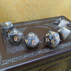 Infinite Fort - Dwarfhome D&D Acrylic Dice Set