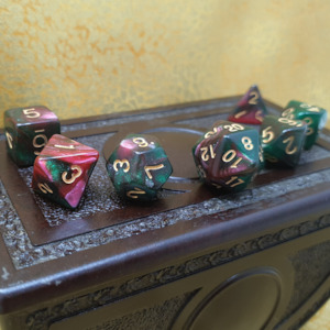 Infinite Fort - Arvandor Meadows D&D Acrylic Dice Set