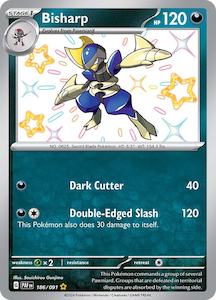 Pokémon TCG | Bisharp | 186/091 Shiny Rare