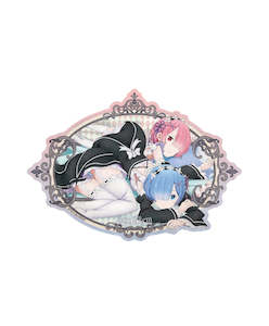 Re:ZERO- Starting Life in Another World - Rem & Ram - Travel Sticker