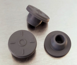 Silicone Injection Ports for Jar Lids x 12 MycoLogic