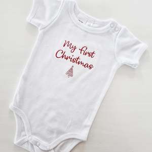 My First Christmas Bodysuit