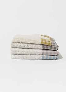 Baby Range: Lino Check Hand Towel