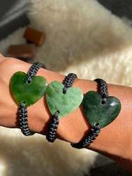 Pounamu Heart Bracelet