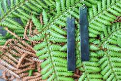 Stirling Silver Pounamu Earrings