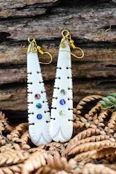 Long Bone Earrings