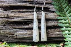 Bone Carvings: Whalebone Earrings