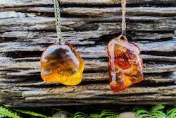 Kauri gum Pendants