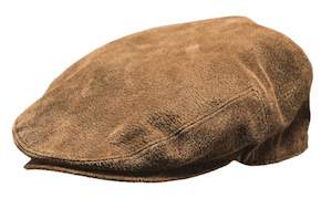 Leather Ascot Cap