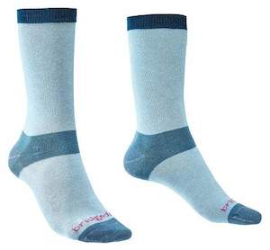 Bridgedale Liner Coolmax Base Layer Boot Socks (2 pack)