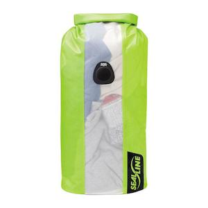 Camping equipment: SealLine Bulkhead View Dry Bag