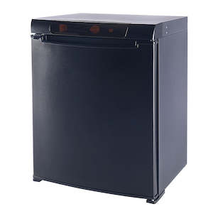 Camping equipment: Gasmate 62L 3-Way Upright Camping Fridge