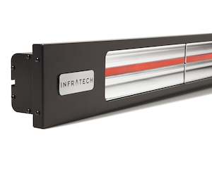 Wall Mounted Electric: Infratech SL40 4kW Heater Black Shadow