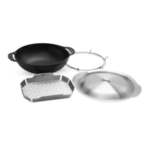 Cooking Surfaces: Weber Crafted Wok & Steamer