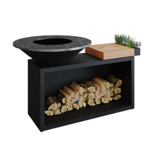 Mobile Kitchen: OFYR® Island Black 100