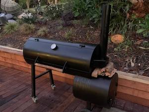 Iron Train 1200 Reverse Flow Offset Smoker